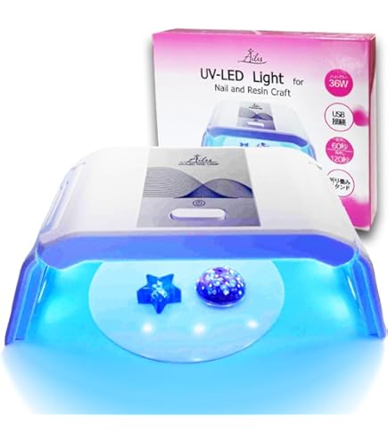 Amazon | 在庫処分セール！！36W UVライト ホワイト ジェルネイル用