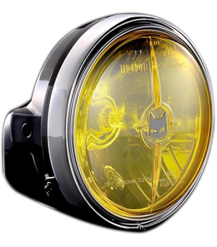 Amazon | (マーシャル) ヘッドライト 722・702 ヘッドランプ イエロー