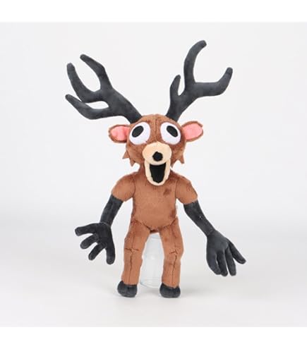 Amazon.co.jp: BiziQiシカ ぬいぐるみ 非公式 森の99夜風 人形 38cm 鹿