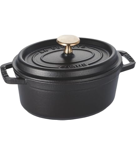 Amazon.co.jp: staub ストウブ 「 ハーフ テリーヌ ブラック 15x11cm