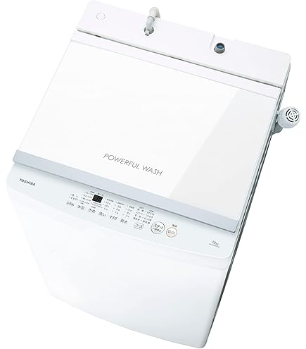 Amazon.co.jp: 東芝 全自動洗濯機 10kg グランホワイト AW-10DP1 (W