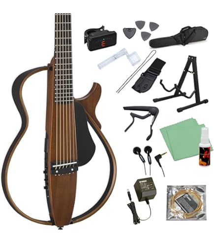 Amazon | YAMAHA SLG200S CRB サイレントギター13点セット