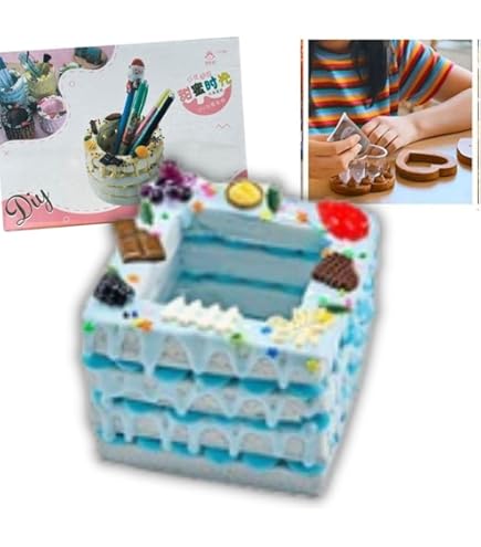 Amazon.co.jp: CLAFTLAB SAIL ケーキ型ペン立て ホイップデコ クリーム