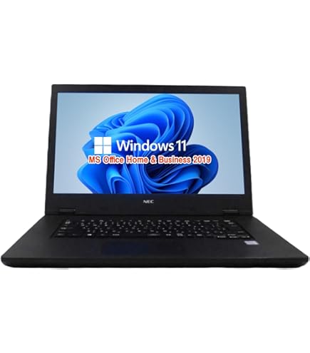 Amazon.co.jp: 【整備済み品】ノートパソコン NEC VersaPro VK23 15.6