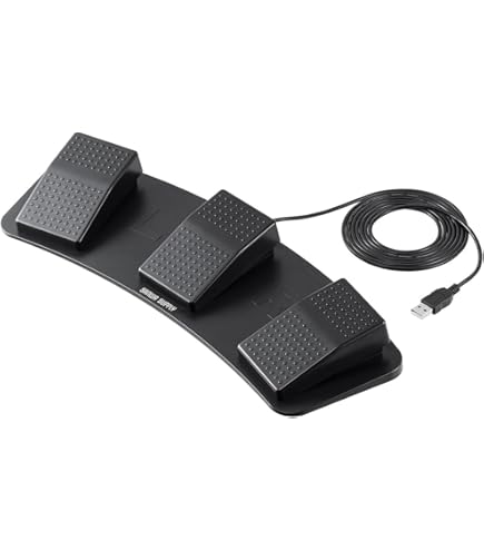 LEAP motion + USB三連フットペダルスイッチ LEAP motion + USB三連