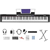 電子ピアノSTARFAVOR SEK-88A Amazon | Starfavor 電子ピアノ 88 鍵盤