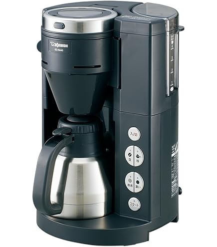 Amazon | 象印 コーヒーメーカー 全自動 540ml/4杯用 珈琲通 ブラック