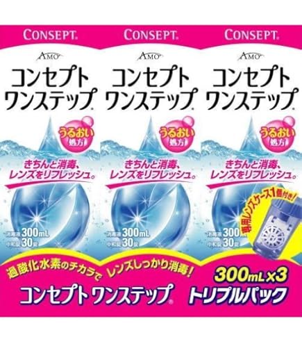 Amazon | 【医薬部外品】コンセプトワンステップ300ml×3本 中和錠30錠