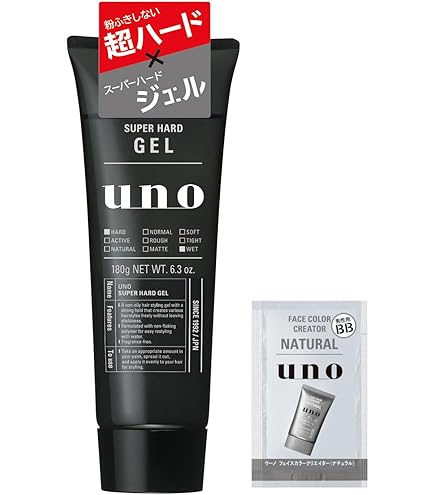 Amazon | 《セット販売》 資生堂 ウーノ スーパーハードジェル (180g