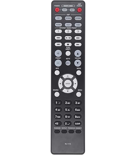 Amazon | RC‑1173 DENONのテレビ交換用リモコンRC‑1173 / PMA‑720AE