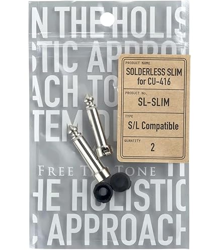 Amazon | Free The Tone SL-21DCS-2P ソルダーレスDCプラグ S Type 2個