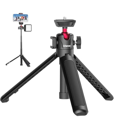 Amazon | 三脚 自撮り棒 卓上三脚 ビデオVLOG三脚 ZV-E10 II ZV-1
