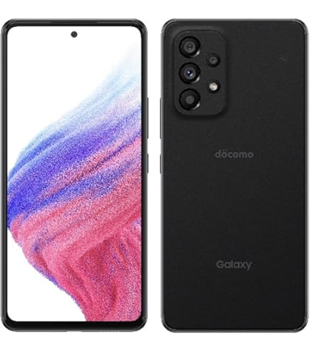 Amazon | docomo Galaxy A22 5G ブラック SIMフリー | エヌテイテイ