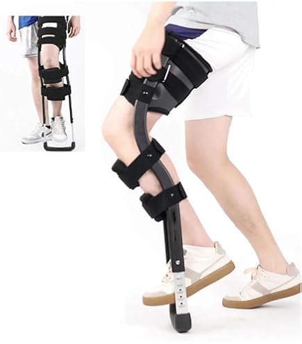 Amazon | 歩行補助器具 痛みのない膝用松葉杖、軽量バイオニックボディ