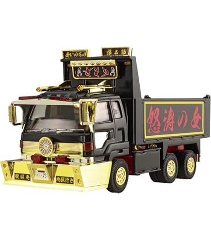 Amazon | アオシマ 1/32 大型デコトラシリーズ 丸美グループ 京洛運輸