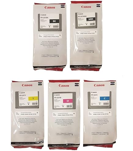 Amazon.co.jp: Canon 2 - Pack pfi-207mbk 300 ml????????????????by