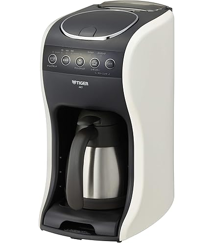 Amazon.co.jp: タイガー マイコンコーヒーメーカー カフェブラック 8杯