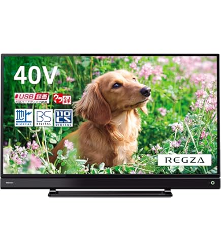 Amazon | TOSHIBA 40型 ハイビジョン液晶テレビ REGZA 40J7 | テレビ 通販