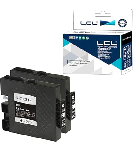 Amazon.co.jp: LCL RICOH用 リコー用 GC-31 GC31 GC31K GC31C GC31M
