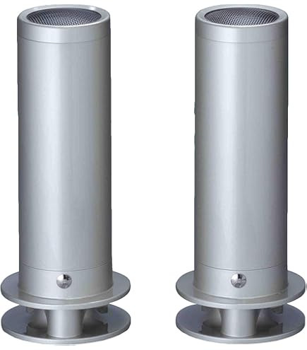 Amazon.co.jp: アンプ内蔵タワー型スピーカー タイムドメイン理論再生