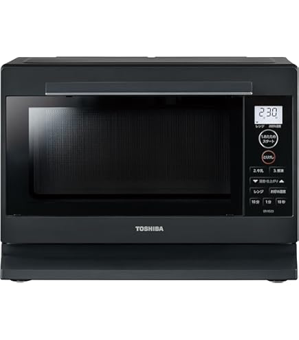 Amazon | 東芝 23L 電子レンジ ER-VS23-K (ブラック) | TOSHIBA(東芝