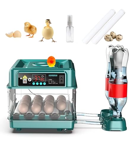 Amazon | 自動孵卵器 インキュベーター 恒温器 鳥類専用ふ卵器 孵化器