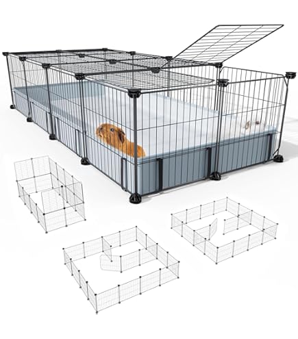 Amazon | フェレットケージ小動物遊び場 大型 モルモットケージ飼い