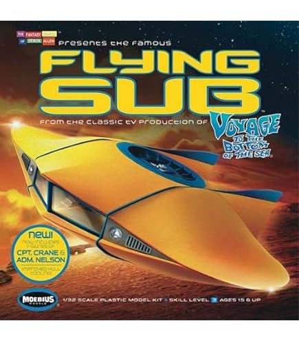 Amazon | プラッツ メビウス 原子力潜水艦シービュー号 フライングサブ