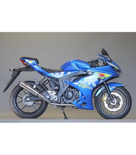 Amazon | HMS GSX-R125 バイクマフラー 8BJ-DL32D 2BJ-DL33B デルタ