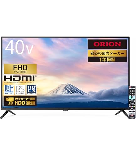 Amazon | 【整備済み品】 東芝 液晶テレビ 40V型 フルハイビジョン