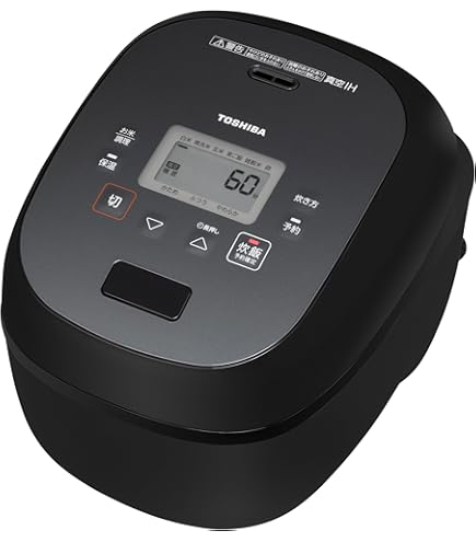 Amazon | TOSHIBA(東芝) 炊飯器 5.5合 rice cooker RC-10BHW(K