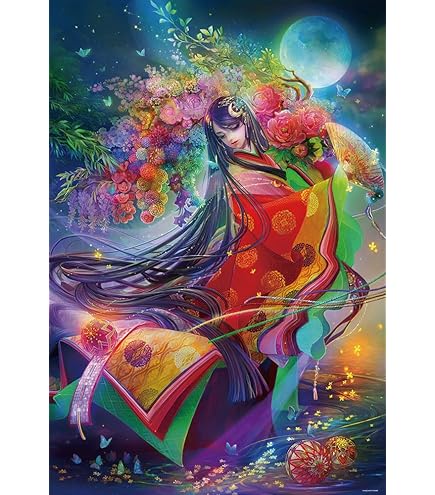 Amazon.co.jp: 1000ピース ジグソーパズル 朧咲夜 SHU (50x75cm