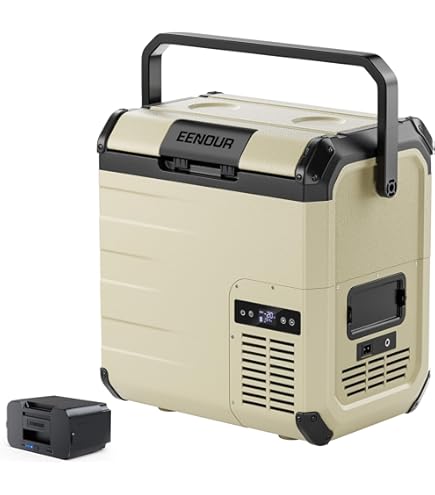 Amazon.co.jp: F40C4TMP ポータブル冷蔵庫 車載冷蔵庫 18L 専用パネル