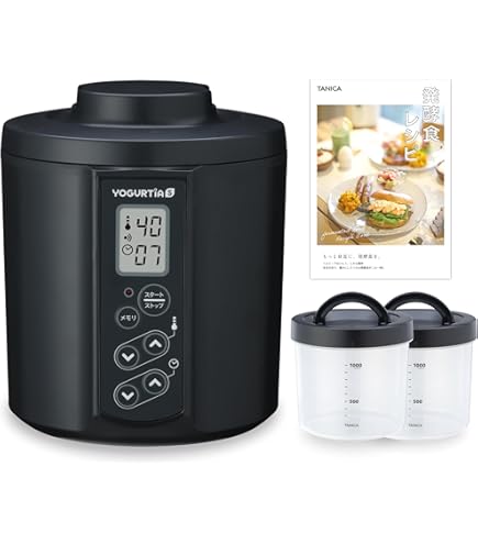 Amazon | 【公式最新モデル・国産・ガラス容器】TANICA ヨーグルト