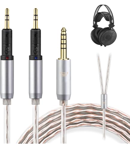 Amazon | NewFantasia 4ピンXLRバランスオスHiFiケーブル Audio