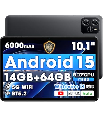 Amazon.co.jp: タブレット 10インチ wi-fiモデルMARVUE Pad M11 4GB