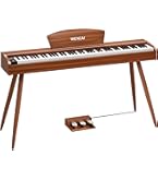 Amazon | Donner 電子ピアノ 88鍵 ハンマーアクッション鍵盤 3本ペダル