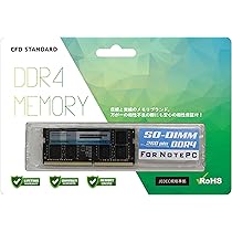 Amazon | CFD販売 ノートPC用メモリ DDR4-3200 (PC4-25600) 16GB×1枚