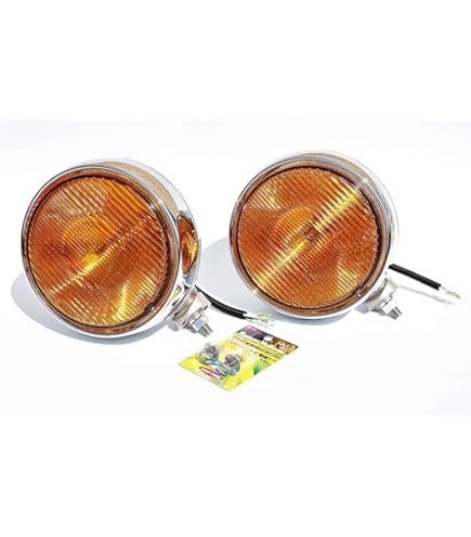 Amazon | IPF フォグランプ ハロゲン H3 丸形 直径200mm イエロー 12V