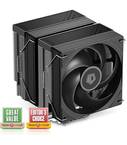 Amazon.co.jp: ID-COOLING FROZN A410 DK CPUクーラー、オールブラック