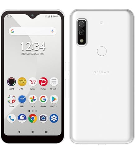 Amazon | Simフリー arrows We2 ネイビーグリーン A402DC Softbank