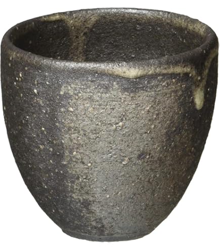 Amazon.co.jp: 陶芸家 人間国宝 濱田庄司 浜田庄司 鉄絵 胴紐 盃