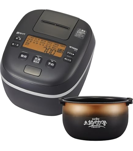 Amazon | 象印マホービン 炊飯器 5.5合 ブラウン NW-JC10-TA | 象印