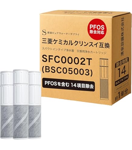 Amazon | クリナップ アルカリイオン整水器・浄水器 交換用