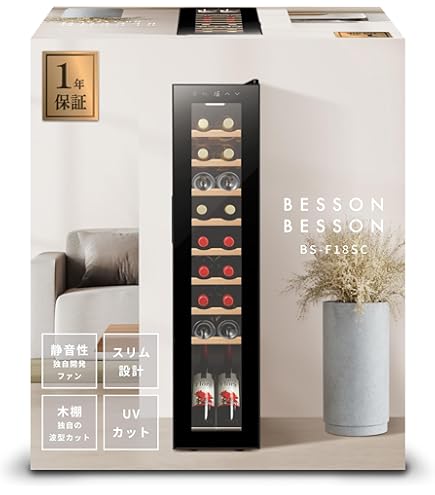Amazon.co.jp: deviceSTYLE/デバイスタイル ワインセラー CF-P18W 18本