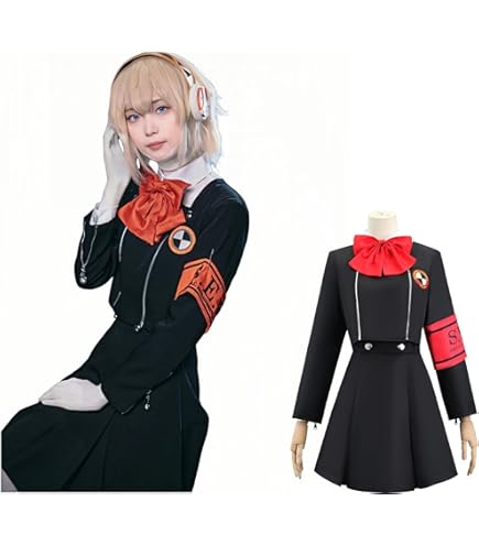 Amazon.co.jp: ペルソナ5 PERSONA5風 佐倉 双葉 ジョーカー 怪盗の衣装