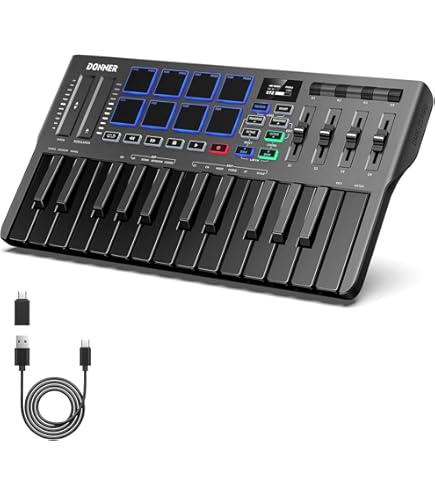 Amazon | KORG コルグ USB MIDI キーボード microKEY-37BKRD 【37鍵