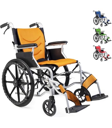 Amazon | 車椅子 ジターン 標準タイプ JTN-1 （自走式） ヘザーブルー