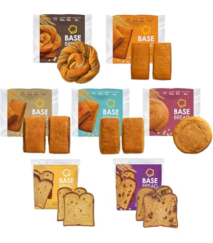 Amazon | ベースブレッド 7種 14袋 パン [チョコ・メープル・シナモン