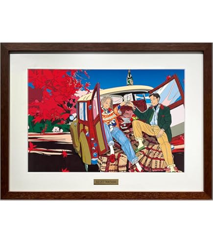 Amazon.co.jp: わたせせいぞう アートポスター（オフセット